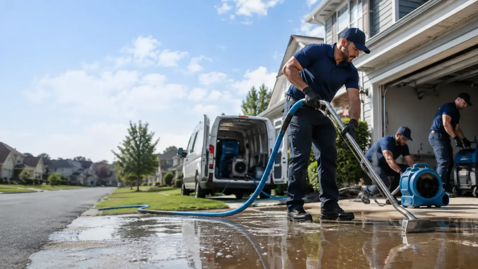 Flood Damage Restoration in Hunter, AR